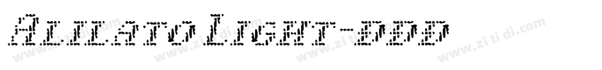 Alilato Light字体转换 Alilato Light字体转换